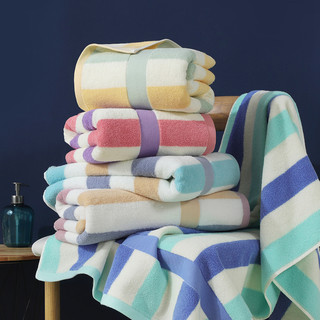 Bath Towel for Home Use, Pure Cotton, Absorbent and Quick-Drying, Couple Style for Men and Women, a Pair of Extra-Large Bath Wraps, 2026 New Model, All-Cotton