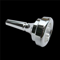 Tenor mouthpiece flat three-key universal vertical key Balidong small mouthpiece O musical instrument accessories silver-plated copper horn