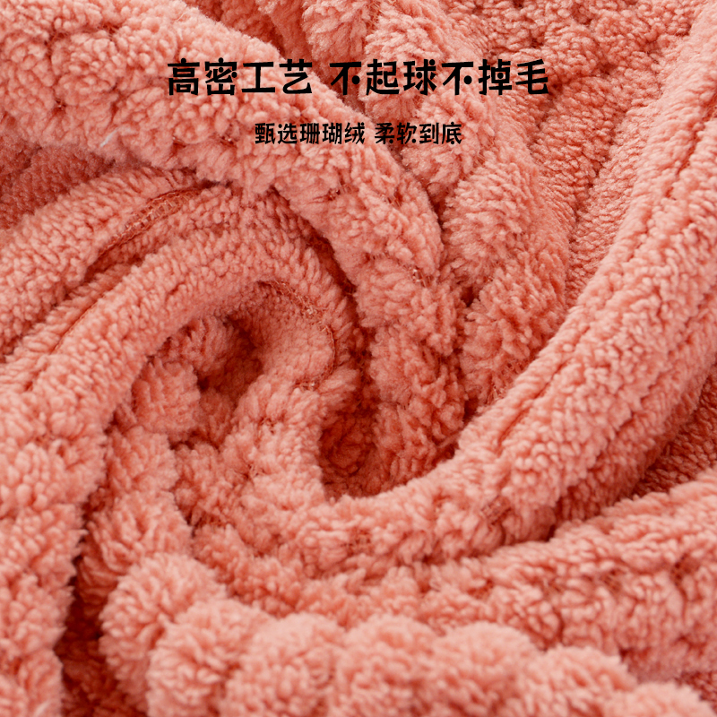 斜月三星 珊瑚绒吸水速干毛巾密封装 30*60cm 3条装 天猫优惠券折后￥9.9包邮（￥19.9-10）