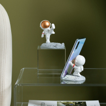 Shenzhou astronaut mobile phone holder office desktop astronaut to give girlfriends birthday gifts