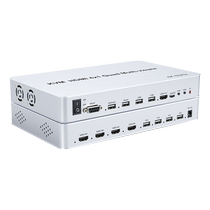 4K four-picture video divider 4 in 1 out hdmi split screen synchronizers computer monitor mouse KVM switcher