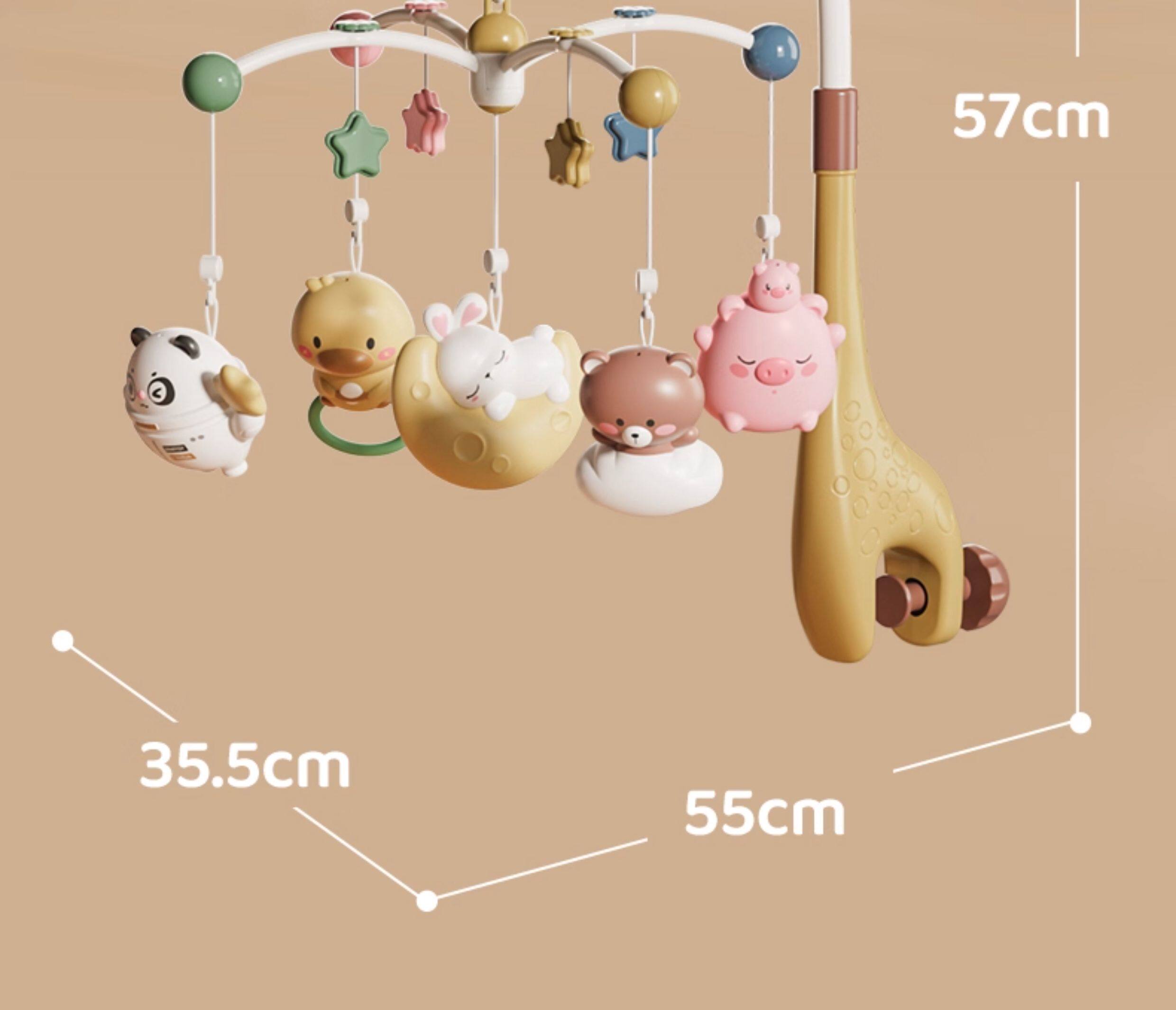 Погремушка 床头摇铃婴儿旋转0到6月新生儿满月礼物出生见面礼盒床铃宝宝玩具