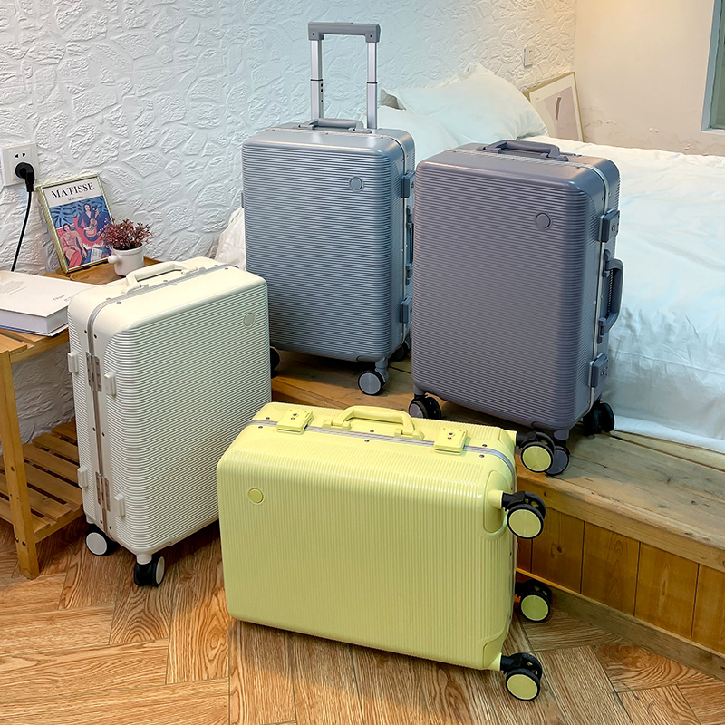 Suitcase boys strong and durable 20-inch boarding suitcase female large capacity 24 high school students password trolley box