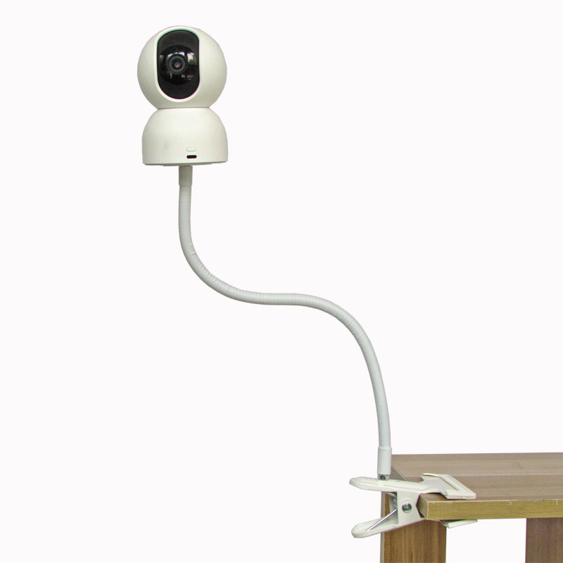 Surveillance Camera Fixed Bracket Indoor Clip Table No-Drill Suitable for Xiaomi, Ezviz, Lecheng Universal