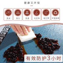 Table cloth-free oil and water-resistant tablecloth rectangular tablemat light luxury high-level tea