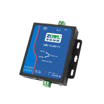 (Intelligent embedded Internet of Things) Isolated RS232 485 to Ethernet module serial port server network communication industrial grade 2-way network port working simultaneously ModBus RTU TCP