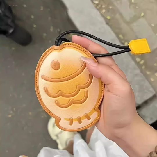 Bag charm Taiyaki mini cartoon key bag