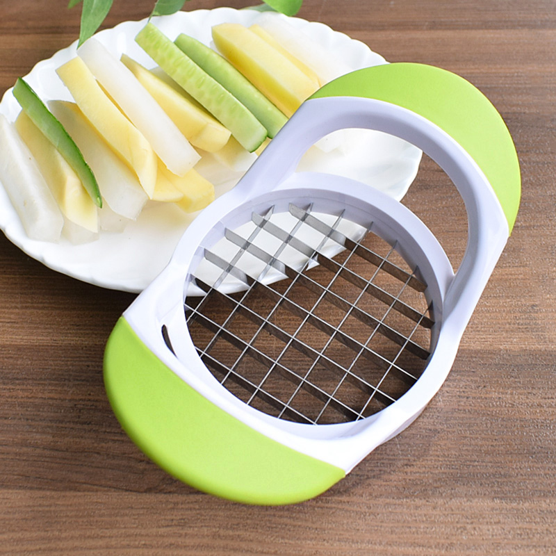French fries cutter household manual potato radish cucumber grater vegetable cutter cutting and rubbing french fries knife kitchen artifact