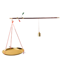 Limited edition accurate mahogany pole traditional Chinese medicine scale gram scale money scale household scale old-fashioned traditional Chinese medicine scale 戥戥戥子pharmacy