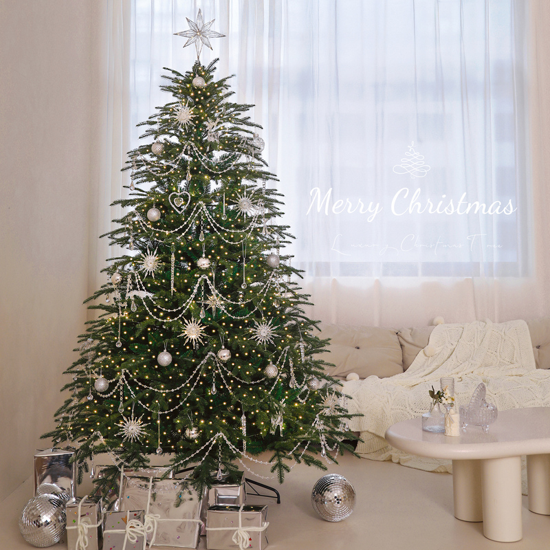 2026 New Pe Christmas Tree with a High-End Feel for Home DIY Christmas Decoration in the Living Room