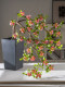 High-End Artificial Green Plants, Island Spring Flowers, Fake Flowers for Indoor Tabletop, Entryway Cabinet Decoration, Floral Arrangements, Vintage-Style Potted Plants