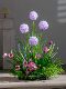 Artificial Floral Grass Pile, Fake Flower Tree, High-End Clothing Store Interior Landscaping Decoration, Simulated Green Plant Grass Floor-Standing Ornament