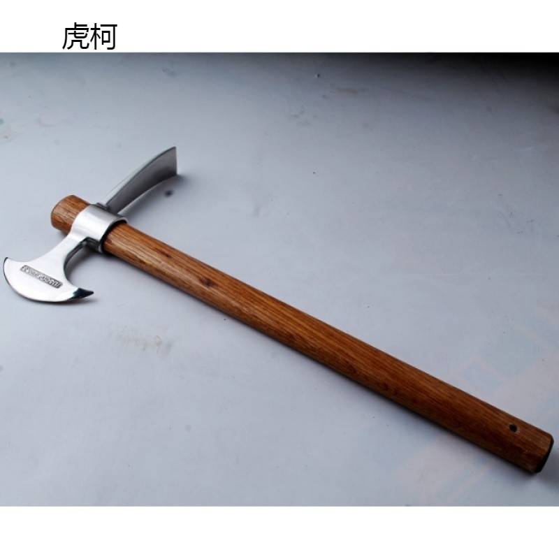 304 stainless steel outdoor axe small pick climbing camping multipurpose flip-handle anti-body ocean pick cross pick hoe