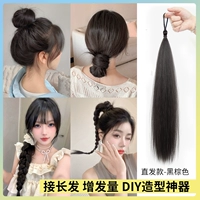 Универсальные коричневые пучки волос для выпрямления волос