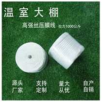 The source manufacturer produces and sells greenhouse tensile laminating film line laminating tape laminating rope support film tape