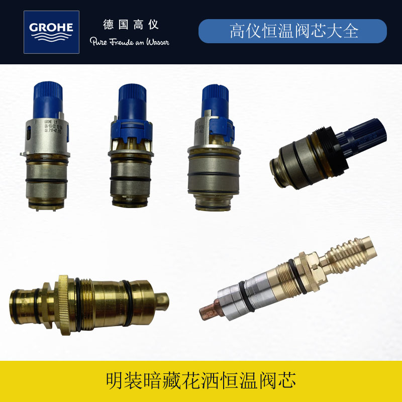 Grohe Thermostatic Valve Core for Shower, 47450000/47439000/47483000/47217000