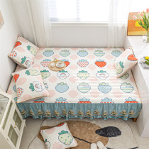 2022 new summer latex tatami special bed sheets can be customized kang single tatami side bed skirt