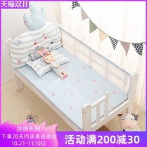 Summer childrens bed cloth splicing soft bag baby bedding set anti-collision cotton removable