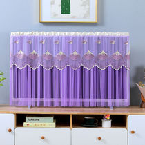 TV cover does not take off the TV dust cover when it is turned on hanging desktop ultra-thin LCD TV dust cover universal type