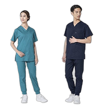 Mizuno Mizuno medical surgical gown gray elastic sweat-absorbent quick-drying and cool MZ0120