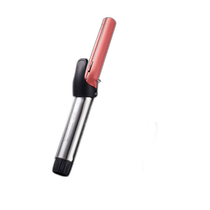 CREATE Curling Hair Straightener Accessories Griette] Titanium Curling Iron 38mm Pink Curling Iron Curly
