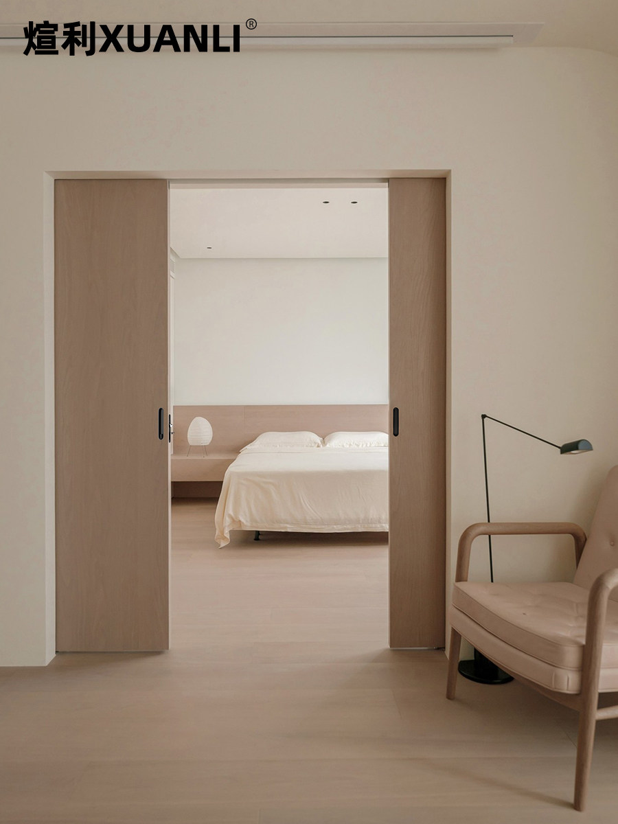 Sliding Door Handle Embedded Hidden Sliding Wooden Door Handle Pocket Door Kitchen Partition Sliding Door Handle Without Lock Body