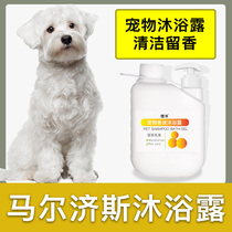 Maltese special large bucket shower gel smooth clean and fragrant pet adult puppy bath dog shampoo bath