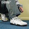 Universal Silver Racing Shoes Men's 2026 New Summer Fitness Training Sports Leisure Shoes Retro Moral Training Shoes