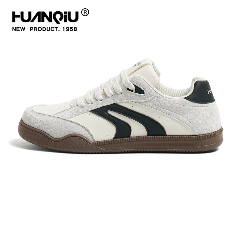 Universal Classic Retro Sneakers for Men, 2025 Autumn New Versatile Fashion German Training Sole Comfortable Sports Shoes