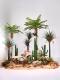Artificial Green Plant Landscaping Set, Summer Beach Artificial Coconut Tree Decoration, Popular Photo Spot, Floor-Standing Ornament
