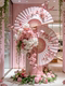 Spring atmosphere decoration, national style window photo props, 2026 new internet celebrity check-in, landscaping hanging ornaments