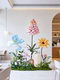 Artificial Flower Bouquet Decoration for Trendy Restaurants, High-End Aesthetic Display, Niche Entryway Ornament
