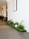 High-End Simulated Artificial Green Plants for Interior Decoration, Luxurious and Realistic Floor-Standing Plant Displays