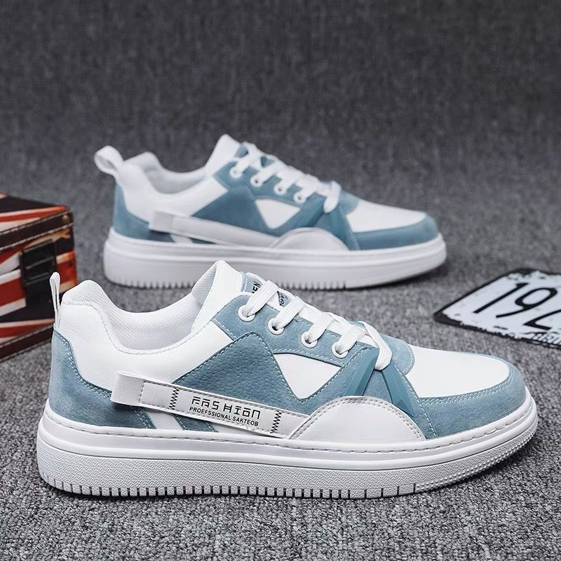 2021 New Male Trend Breathable Boomer Shoes Casual Board Little White Shoes Sports Old Daddy Fall Thick Underfloor Shoes Overfire