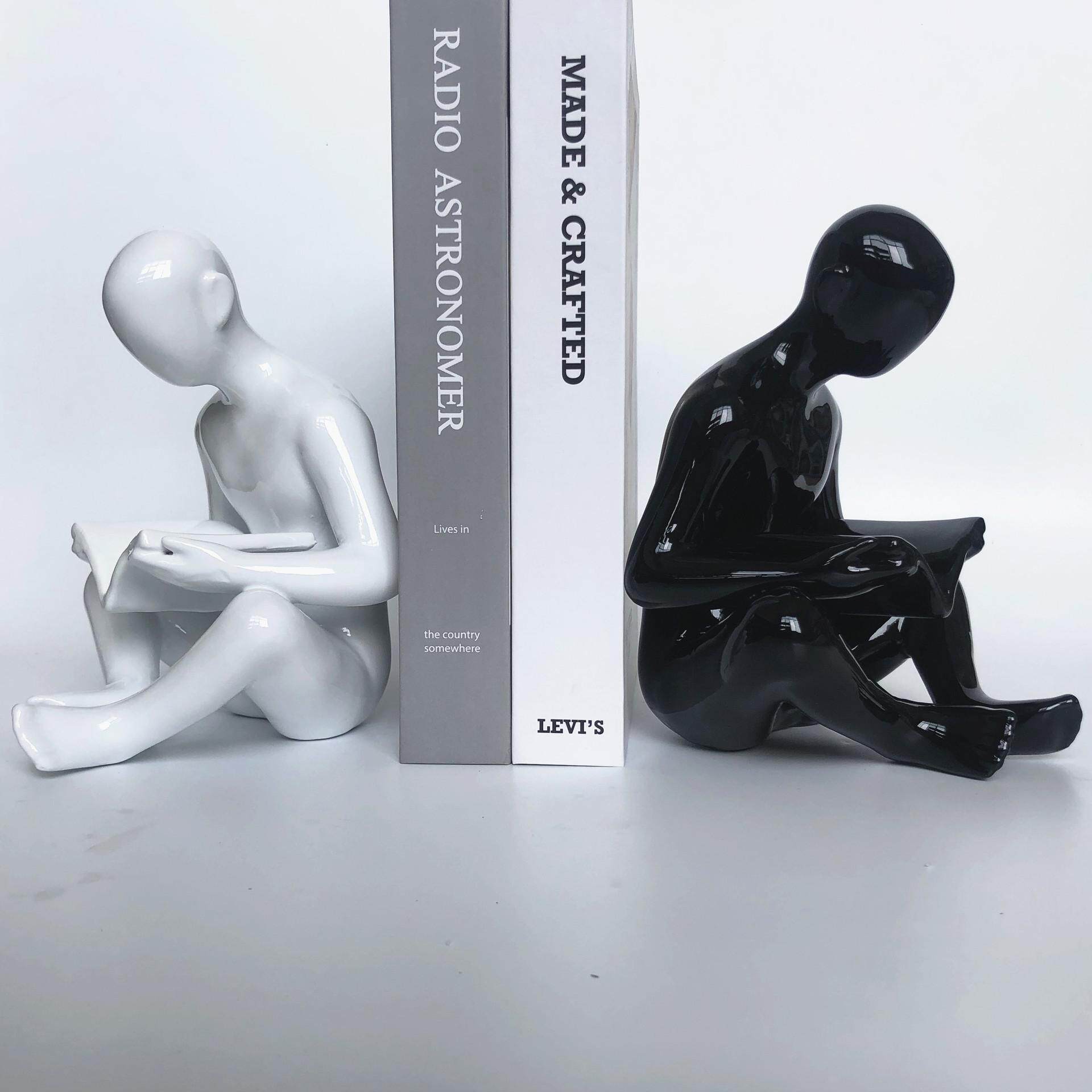 Ornaments Figure Model Modern Simple Home Resin Jewelry Room Creative Decoration Abstract Nordic House Soft Dress Book