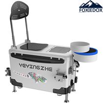 FOXIEDOX new 2021 new function fishing box Full set of multi-function fishing box table fishing box ultra-light box