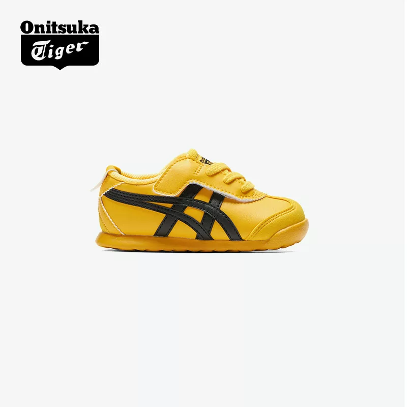 Детские кроссовки Onitsuka Tiger MEXICO 66 KIDS, детские обувь на мягкой подошве, детские кроссовки