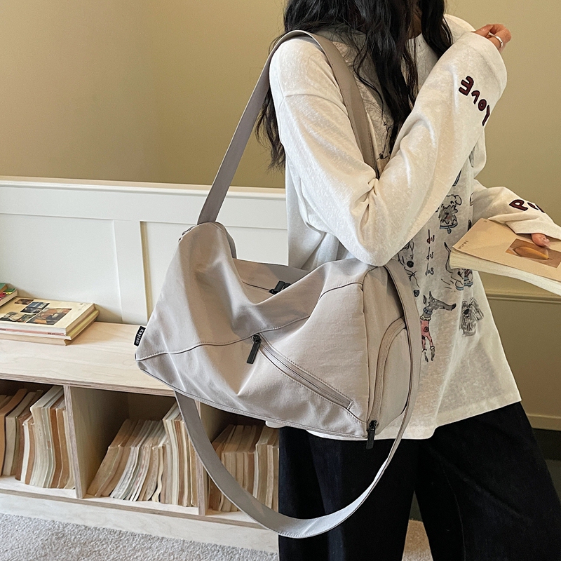 Travel Bag, Portable Fitness Bag, Women's Dry and Wet Separation Sports Training Bag, Yoga Swimming Bag, Short-Distance Business Trip Luggage Bag