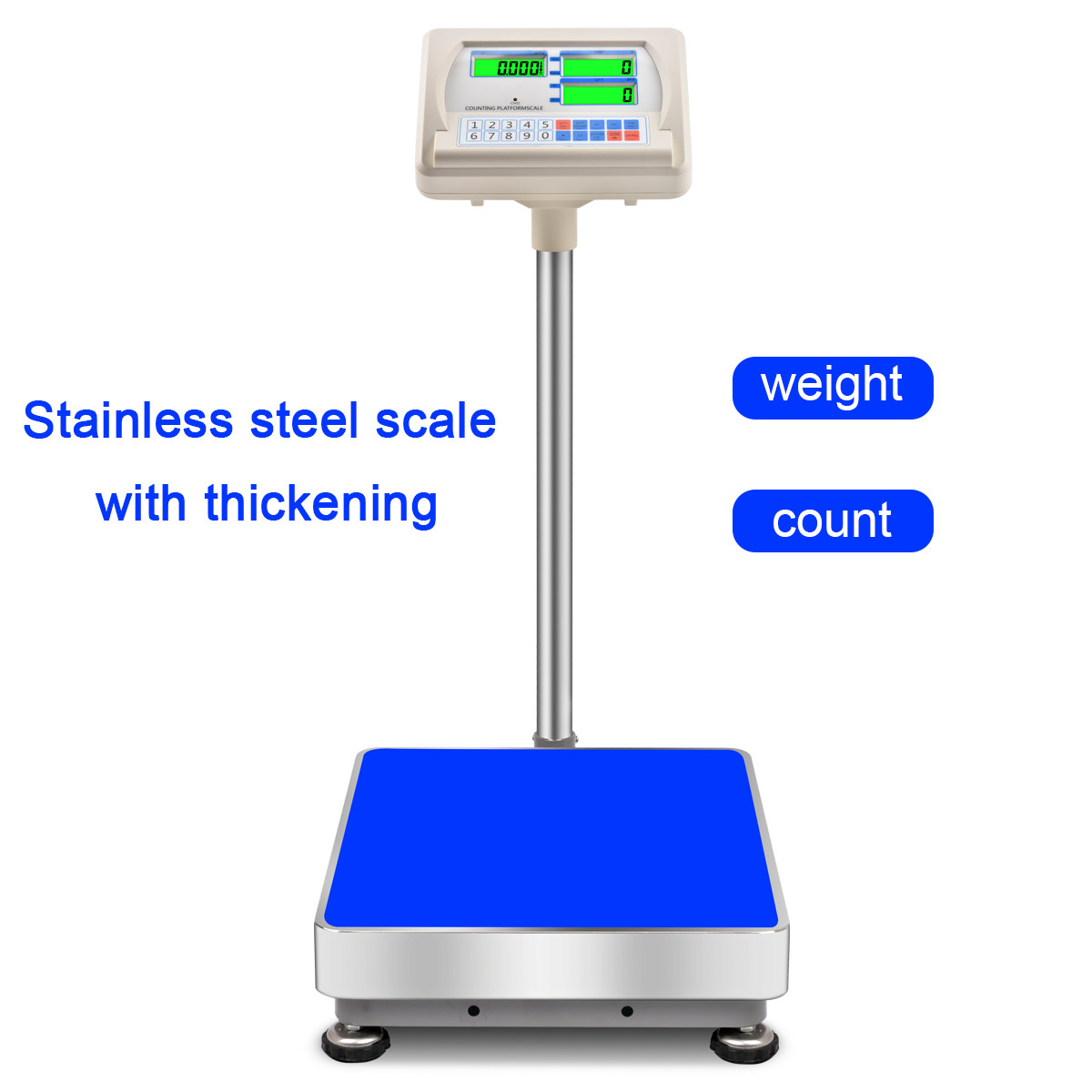 Precision industrial platform scale electronic scale precision 150kg high precision counting scale electronic scale export English version