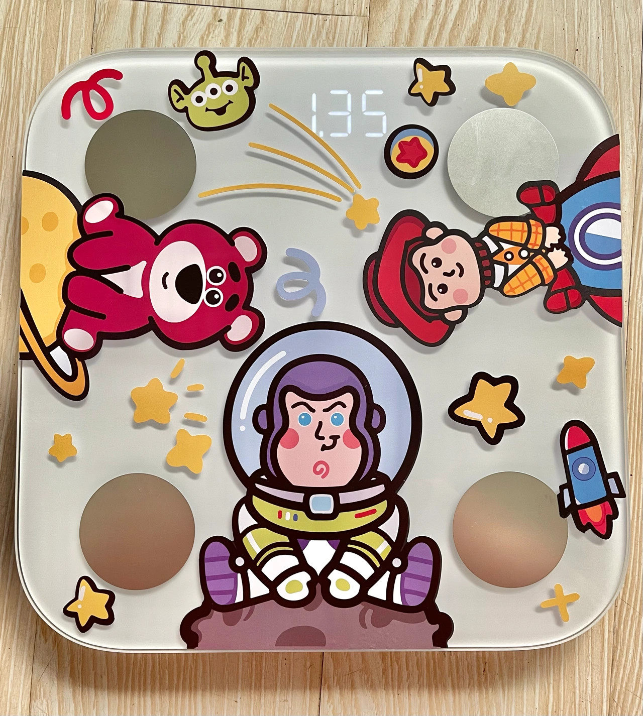 Little shop by the cloud toy story sticker Buzz Lightyear strawberry bear decal hand account computer decoration