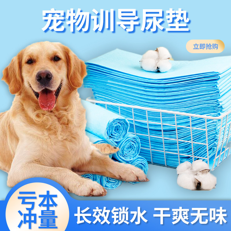 Dog pads pet pads thickened dog pads diapers absorbent cool pads diapers pet supplies large packaging
