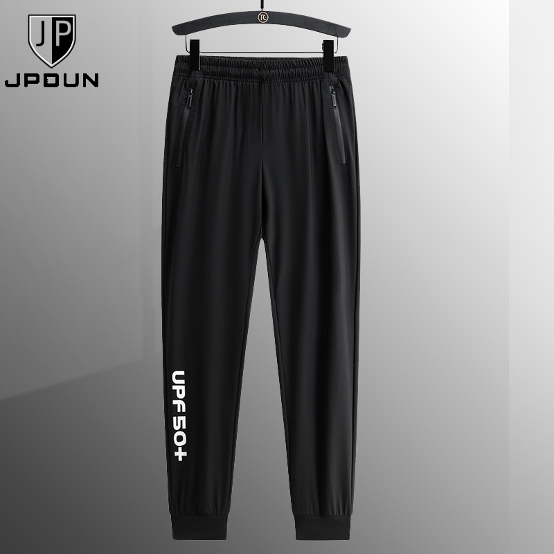 JPDUN 2023 Spring new Fast Dry men and women Identical Trends Sports Pants Thin style Casual Pants Speed Dry Trousers-Taobao