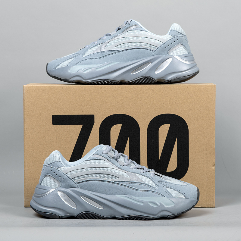 Fashionable Trendy Men's Shoes from Fujian Putian Official Website, Popular Online 700 Yeezy Dad Shoes in Hospital Blue, Genuine Casual Sneakers