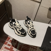 Goddess becomes longer with long legs in seconds the new all-match fashion increases thick bottom casual sports dad