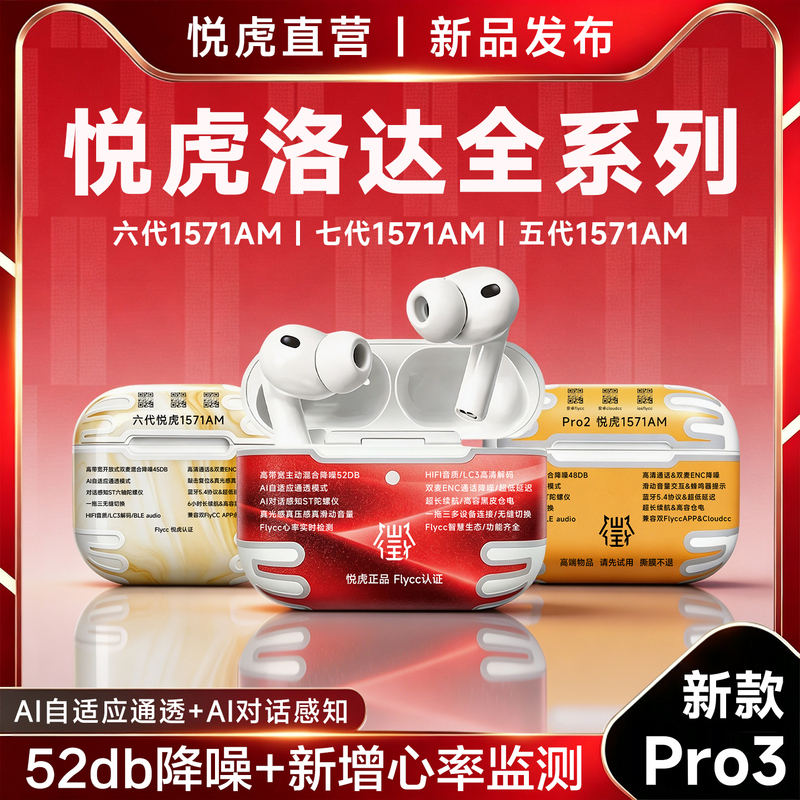 Yuehu 1571Am Seventh Generation Loda Headphones Huaqiangbei Bluetooth Pro3 Sixth Generation 1563E Fifth Generation 1562Ae Second Generation