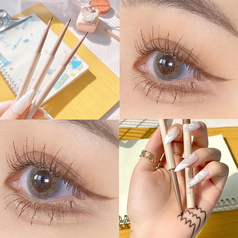 Bottom up to eye line gluons waterproof without fainting persistent new hands beginners liquid pens Silkworm Pens Flagship Store Official