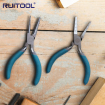 6-inch double round and double square wire winding pliers with scale jewelry handmade pliers multifunctional round nose pliers needle rolling pliers DIY tool