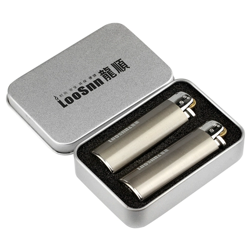 龙顺 Металлическая высококлассная маленькая зажигалка с шестернями, делается под заказ