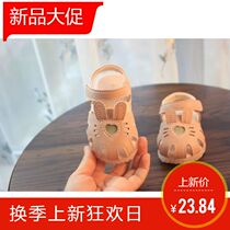 Innu 0-1-2 LOVING SUMMER WOMENS BABY SANDALS GIRL BABY GIRL BABY SOFT-BOTTOM WALKING SHOES PRINCESS SHOES 3 SMALL