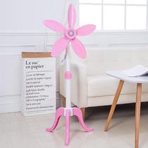 Xinjiang office Small fan mute Five-leaf vertical electric fan Generous Angle Transfer Leaf Fan Student Fans